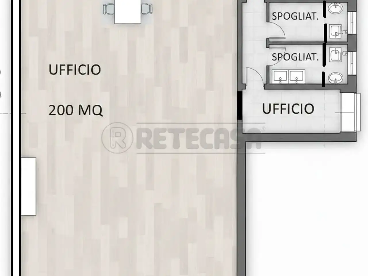 Ufficio in Via Roma 119, Torri Di Quartesolo, {3} - Planimetria 1