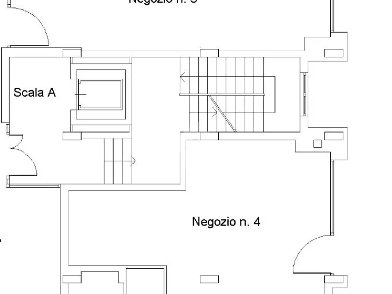 Negozio in Via Riccardo Billi 42, Roma, {3} - Planimetria 1