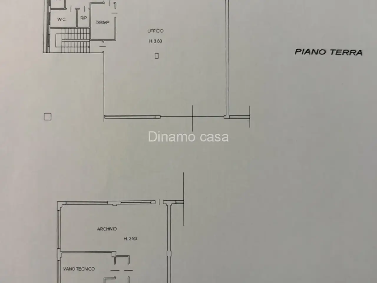 Esercizio commerciale in Via Firenze, Prato, {3} - Planimetria 1
