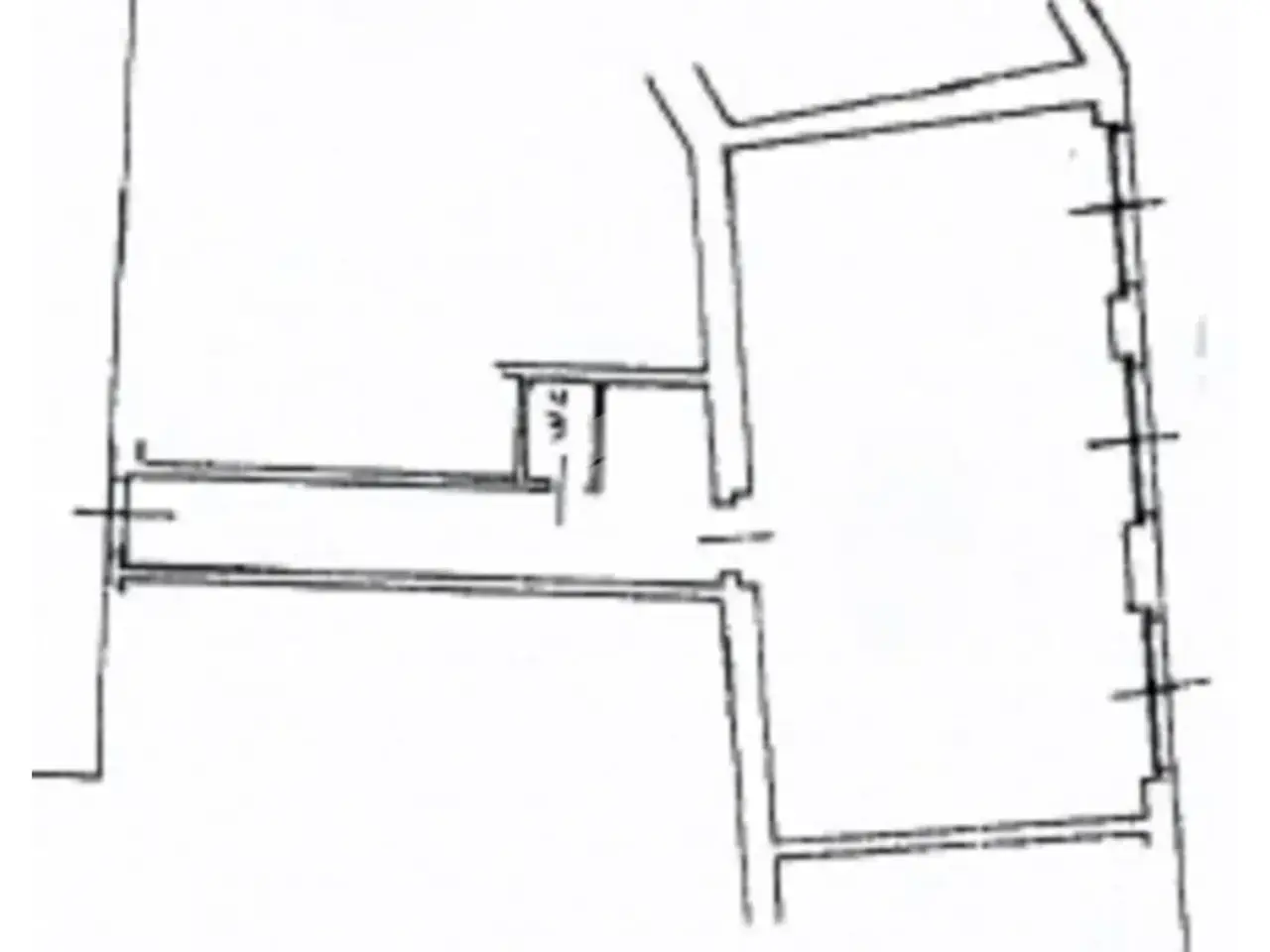 Negozio in Piazza Cameroni, Treviglio, {3} - Planimetria 1