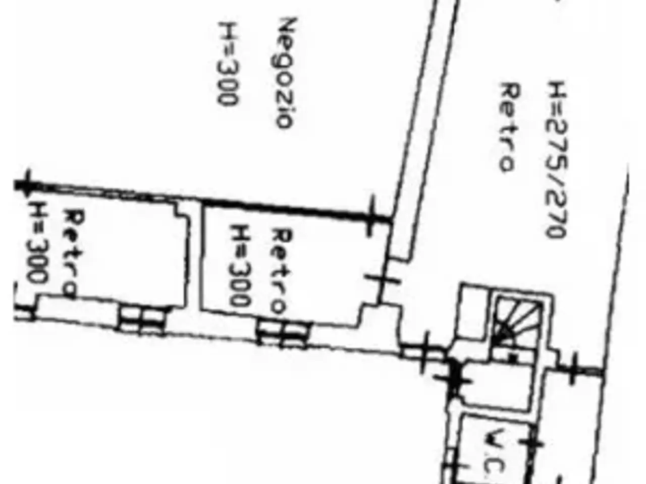 Negozio in Via Giuseppe Mazzini 30, Voghera, {3} - Planimetria 1