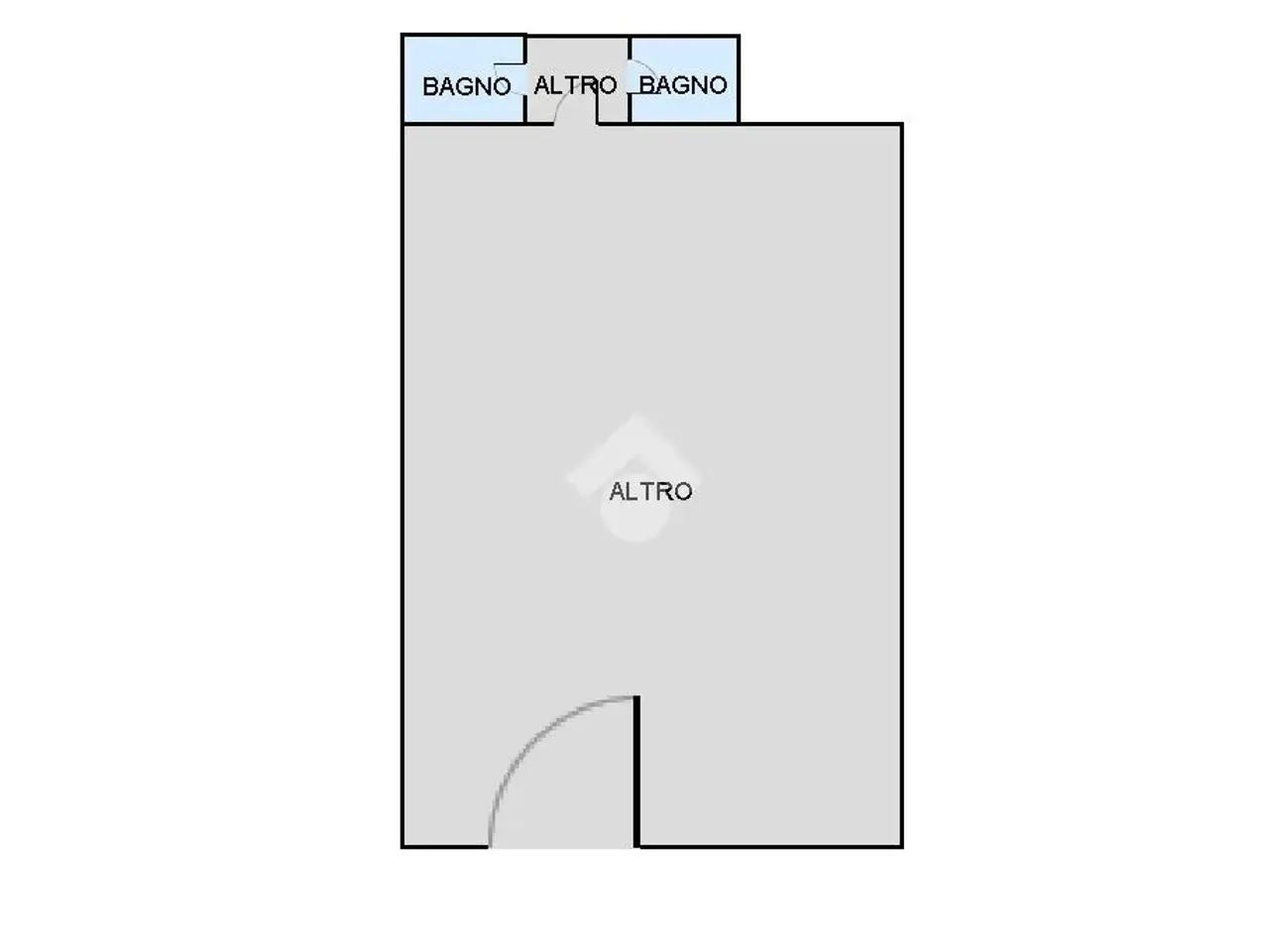 Capannone in Via Fossa 91, Cesenatico, {3} - Planimetria 1