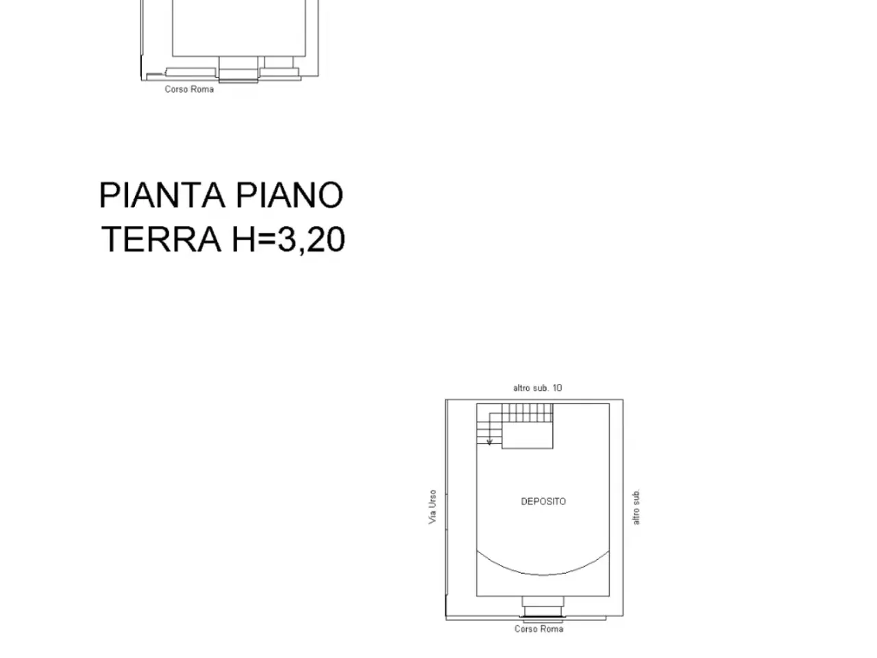 Negozio in Corso Roma, Gallipoli, {3} - Planimetria 1