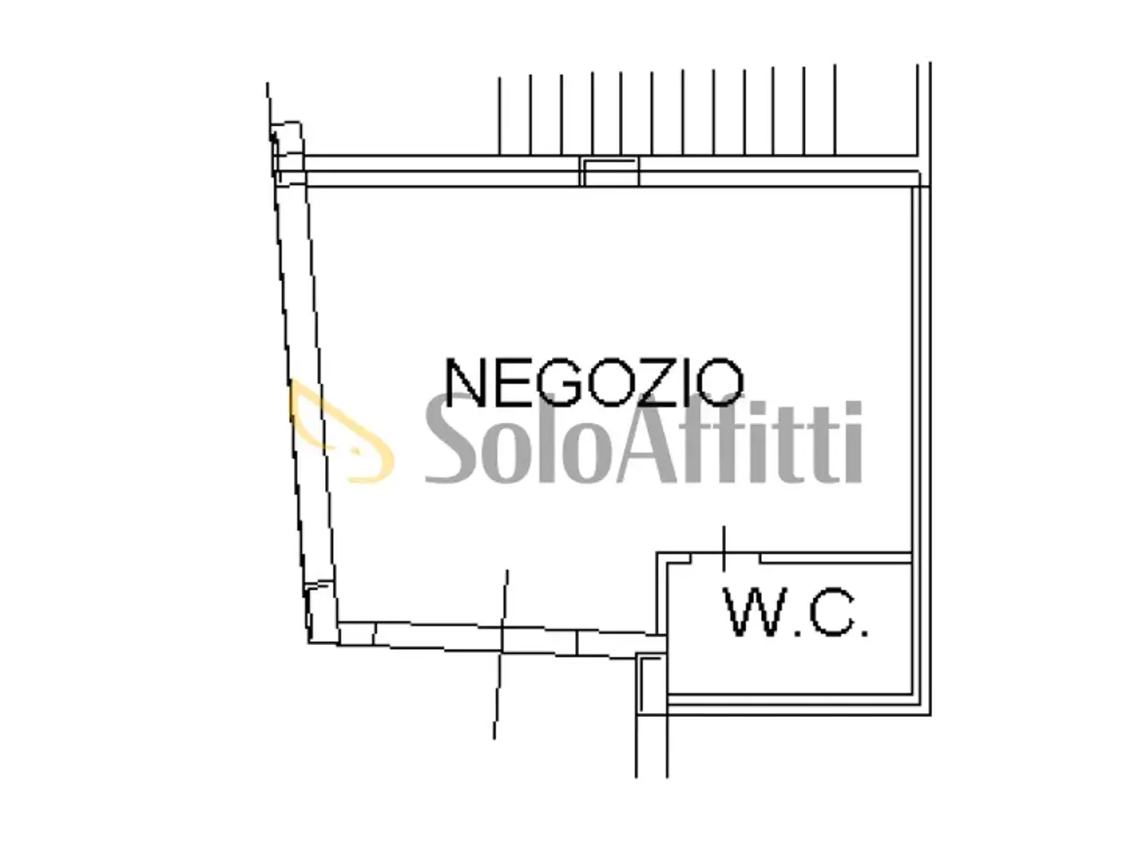 Negozio in Via Renato Iaselli 11, Caserta, {3} - Planimetria 1