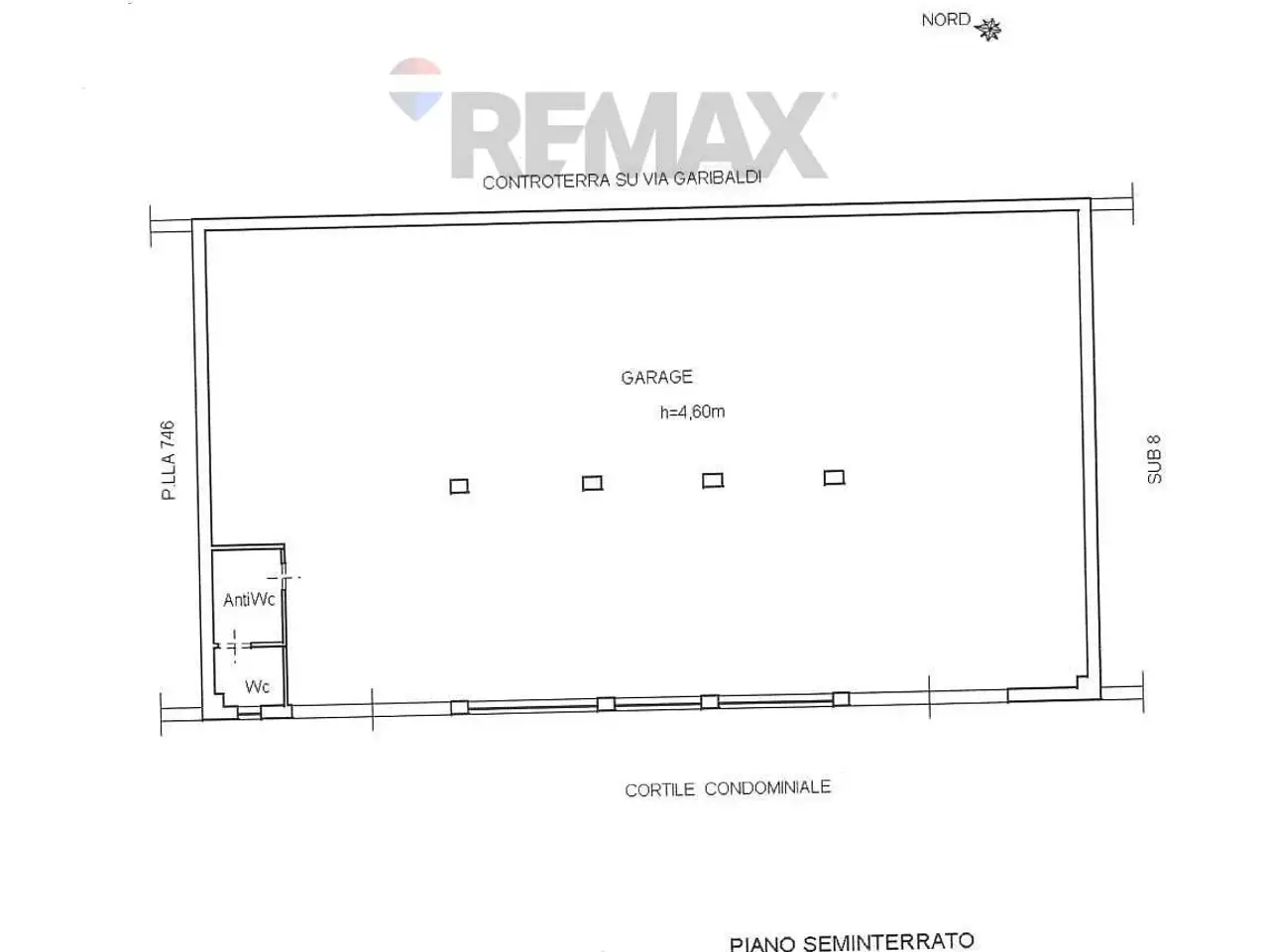 Negozio in Via Manganelli 15, Viagrande, {3} - Planimetria 1