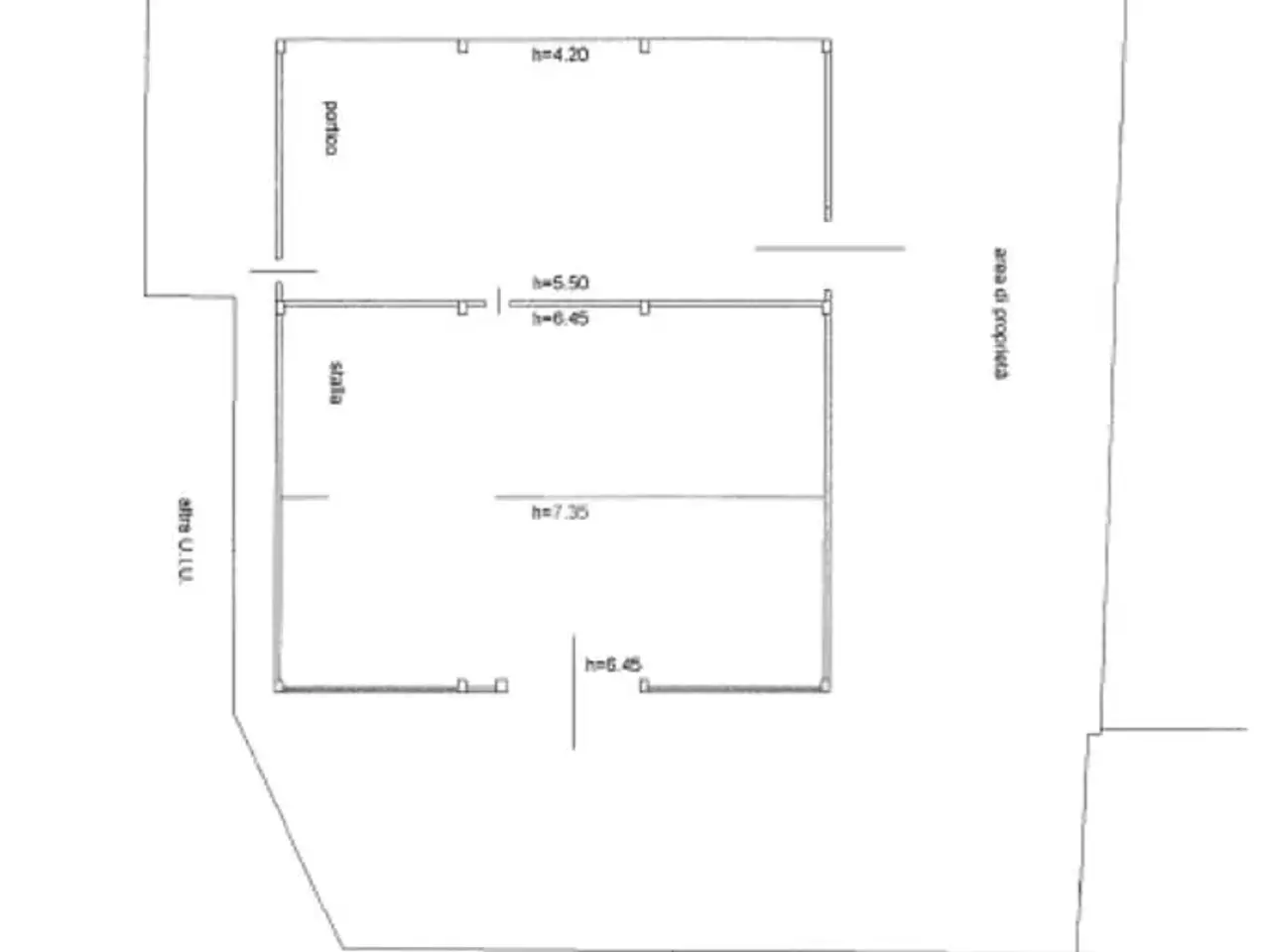 Magazzino in Via dei Badilanti 54, Corbetta, {3} - Planimetria 1