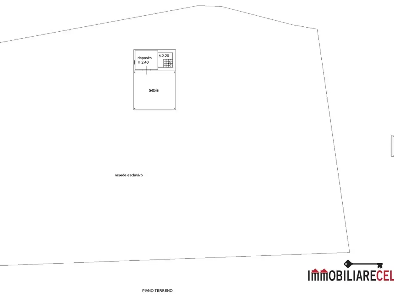 Magazzino in , Poggibonsi, {3} - Planimetria 1