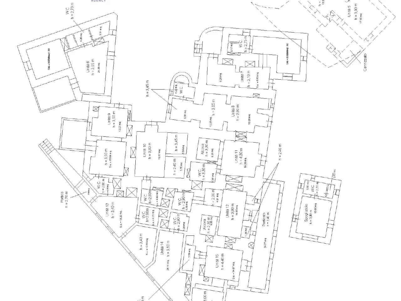 Hotel in Via Ziton di Nikà, Pantelleria, {3} - Planimetria 1