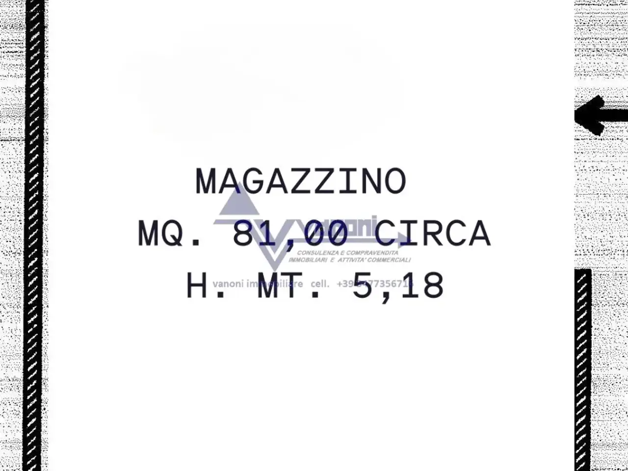 Capannone in Via Nazionale, Seriate, {3} - Planimetria 1
