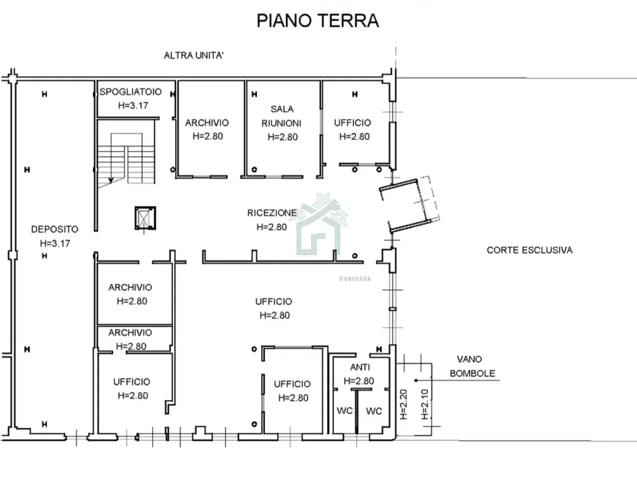Capannone in Via Palazzina, Verona, {3} - Planimetria 1