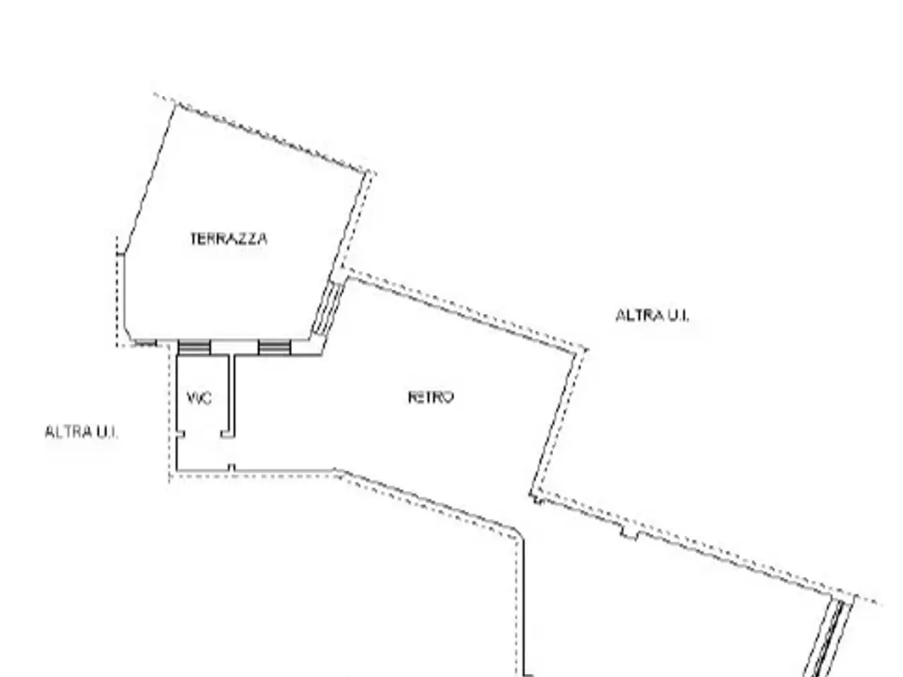 Negozio in Viale Alessandro Guidoni, Firenze, {3} - Planimetria 1