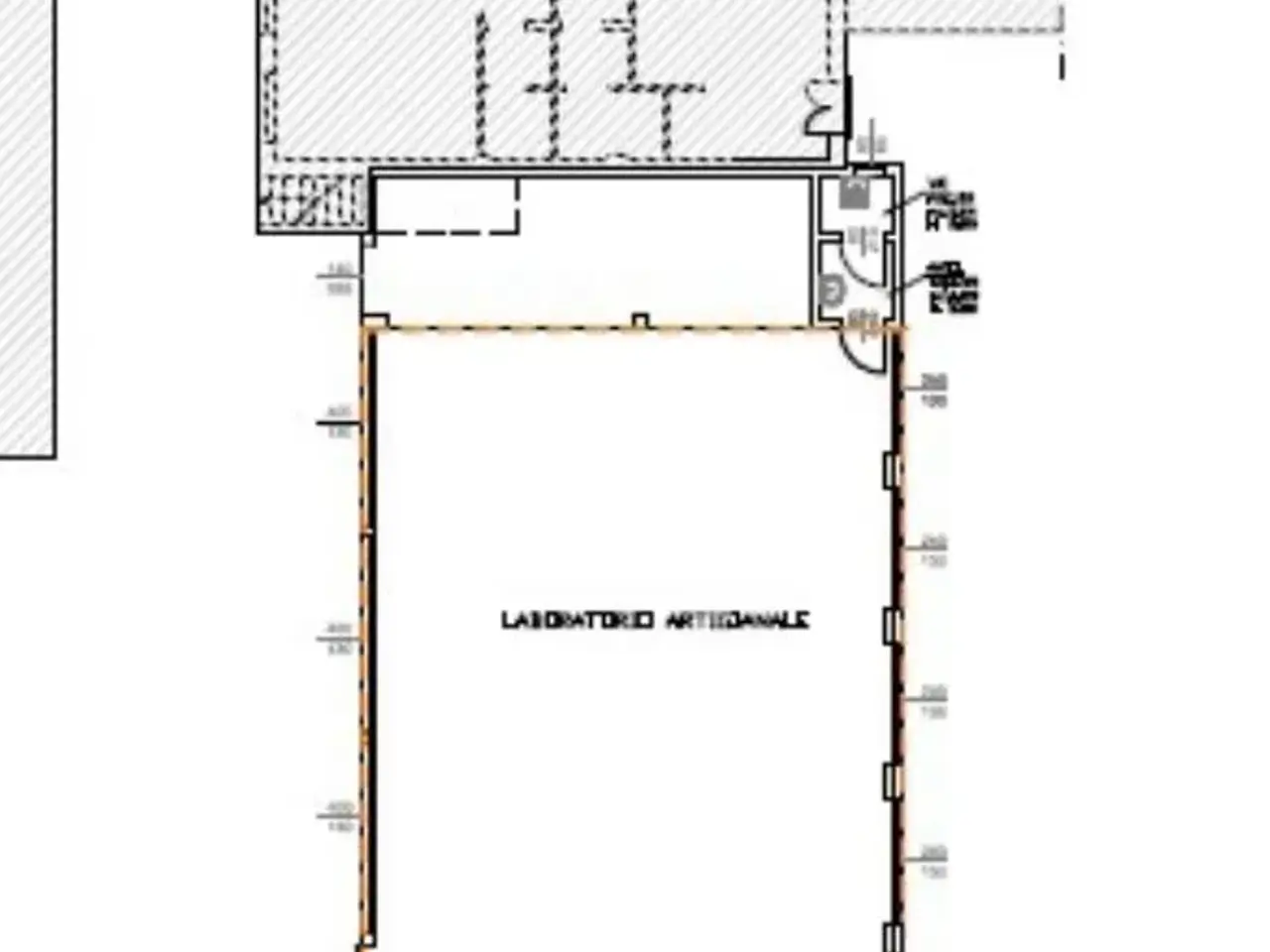 Capannone in Via Ampezzon 4, Villanova Di Camposampiero, {3} - Planimetria 1