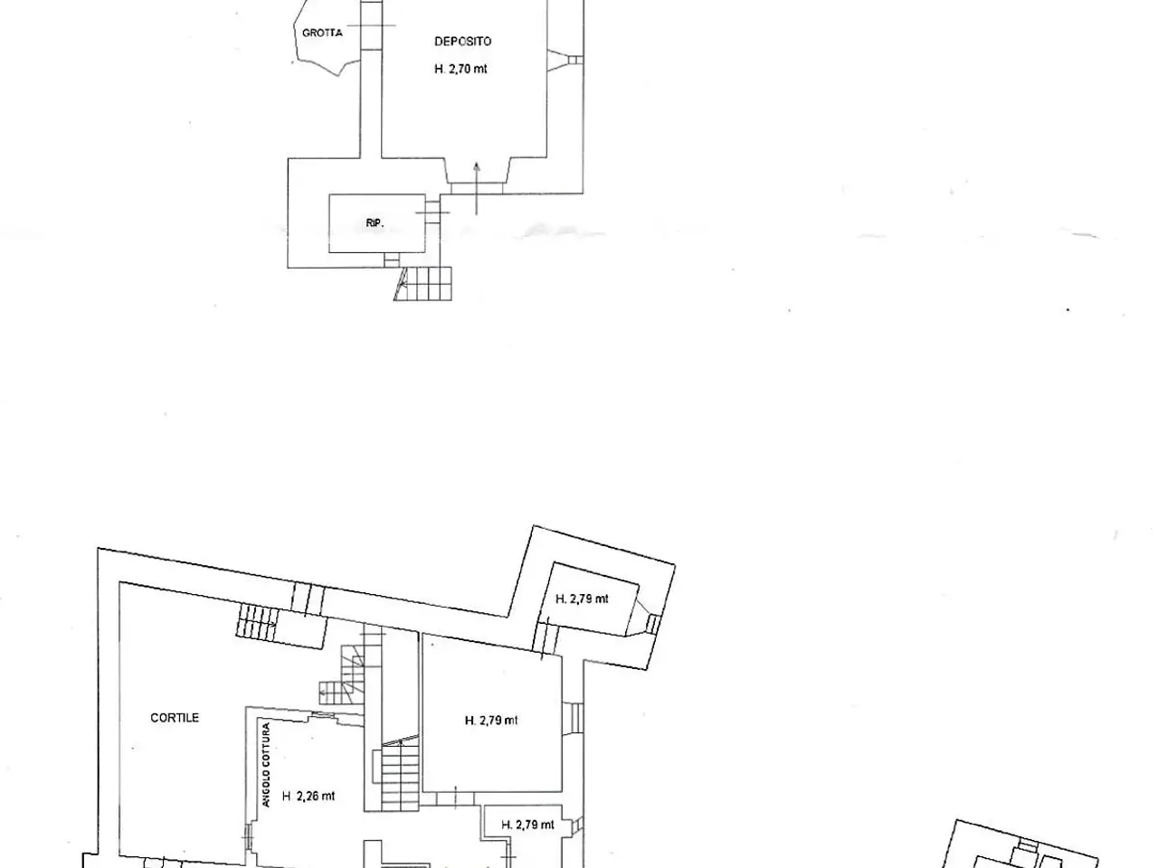 Albergo in Via Castello 55, Cupra Marittima, {3} - Planimetria 1