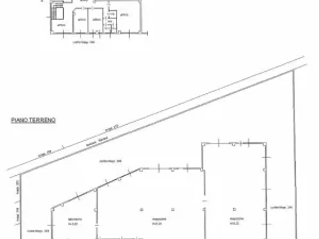 Capannone in Via Enrico Mattei, Pogliano Milanese, {3} - Planimetria 1