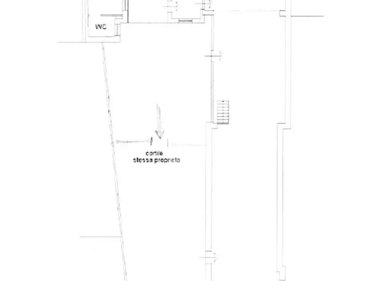 Negozio in Via Madre Cabrini 65, Sant'Angelo Lodigiano, {3} - Planimetria 1