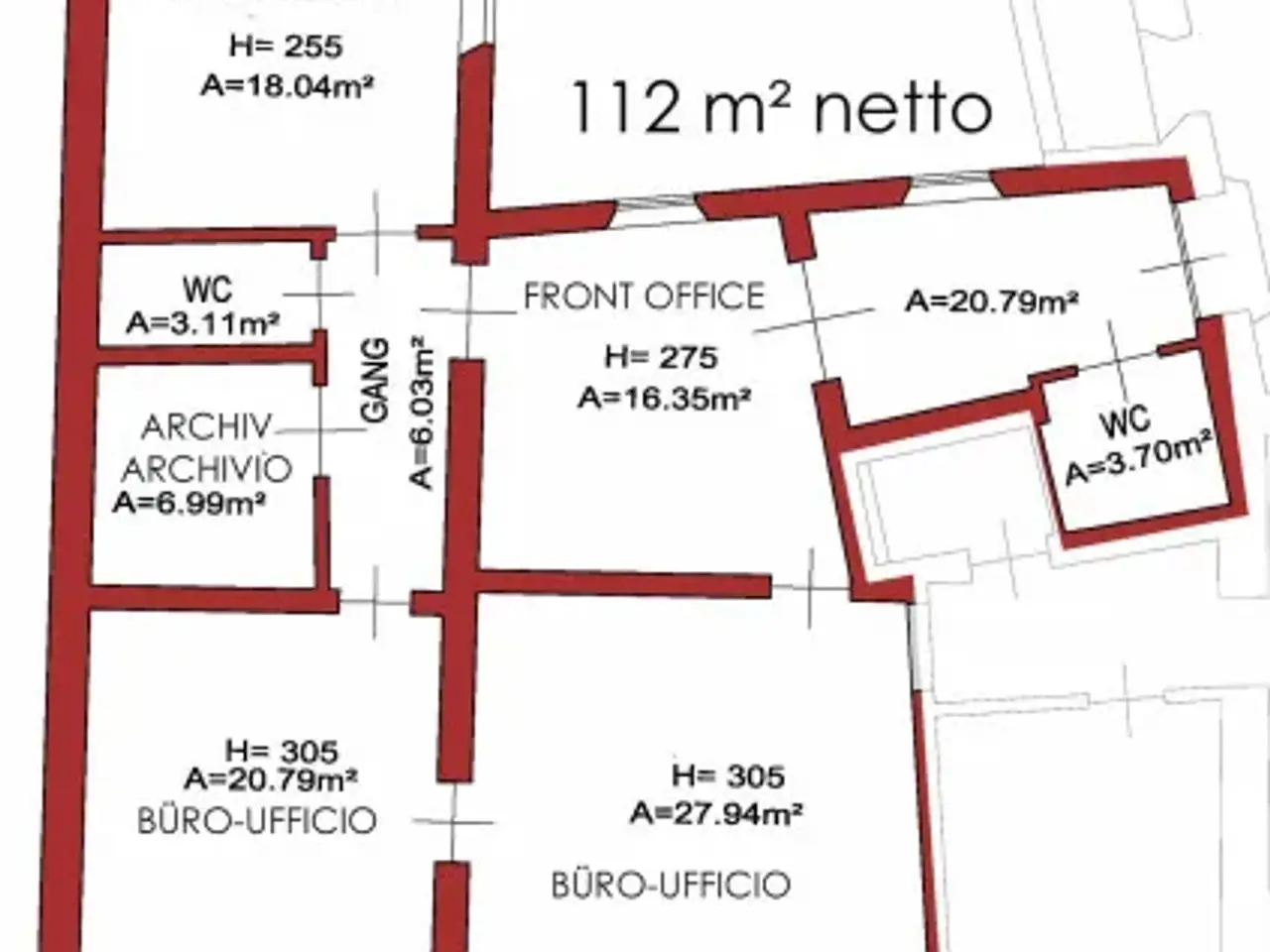 Ufficio in Via Torre Bianca, Bressanone, {3} - Foto 1