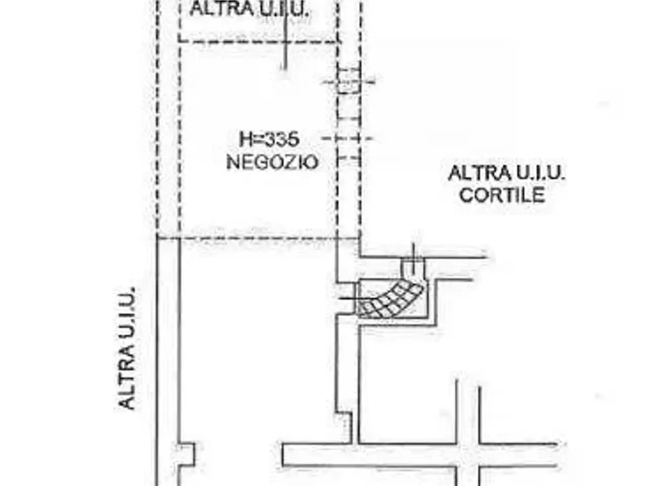 Negozio in Via Panfilo Castaldi 32, Milano, {3} - Planimetria 1