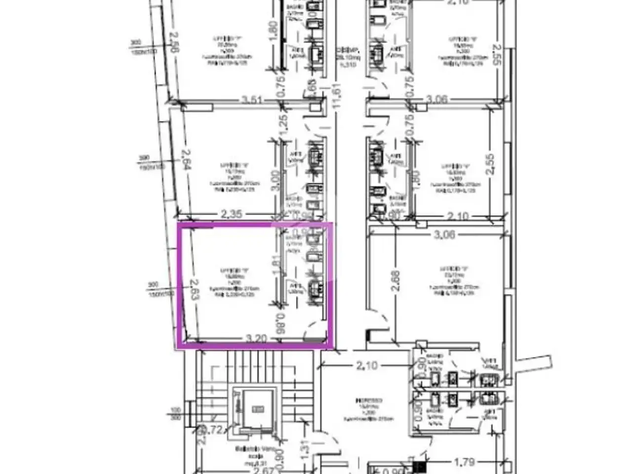 Ufficio in Via Giuseppe Garibaldi 35, Rezzato, {3} - Planimetria 1
