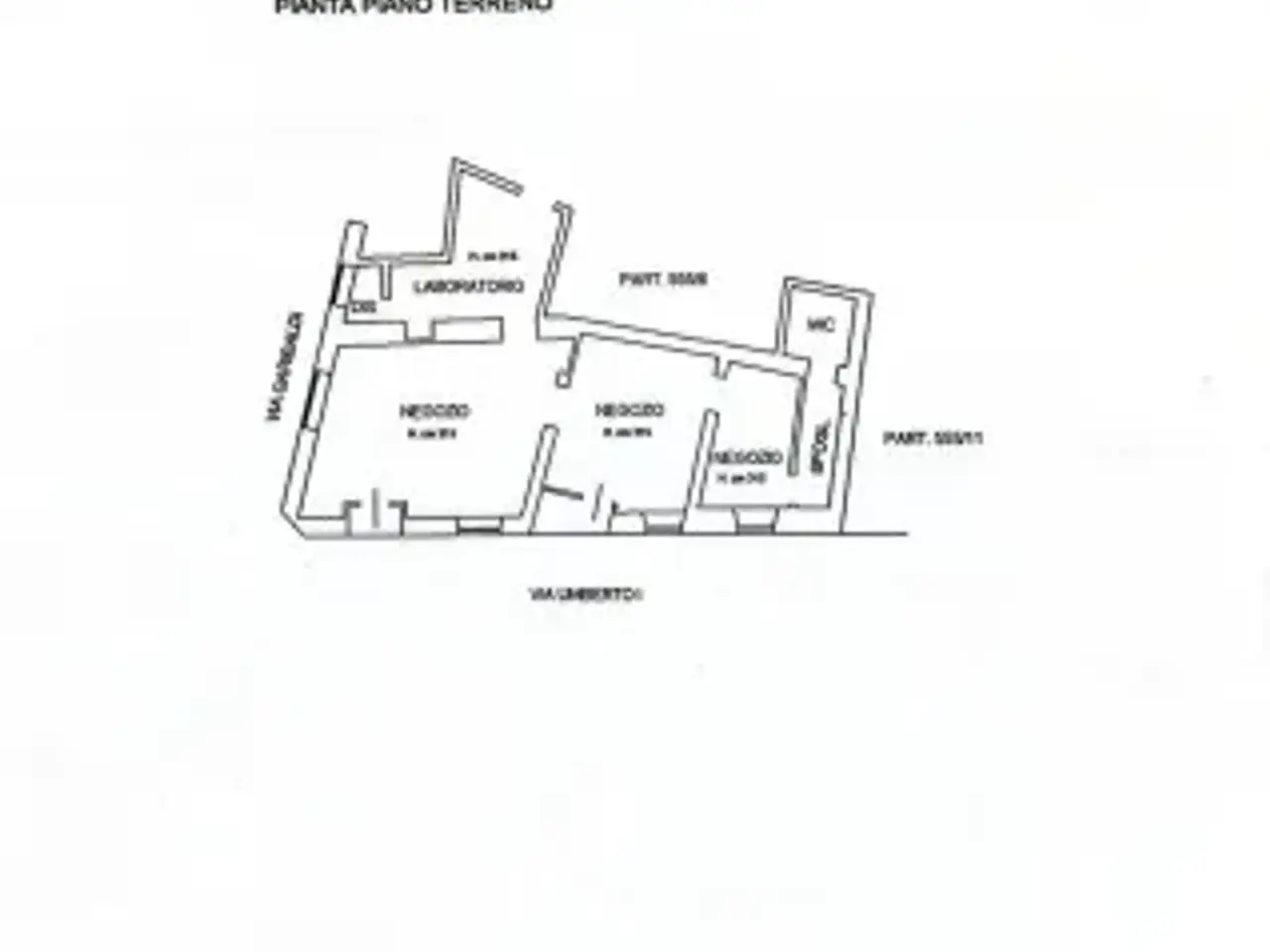 Negozio in Via Umberto I 12, Castello Di Annone, {3} - Planimetria 1
