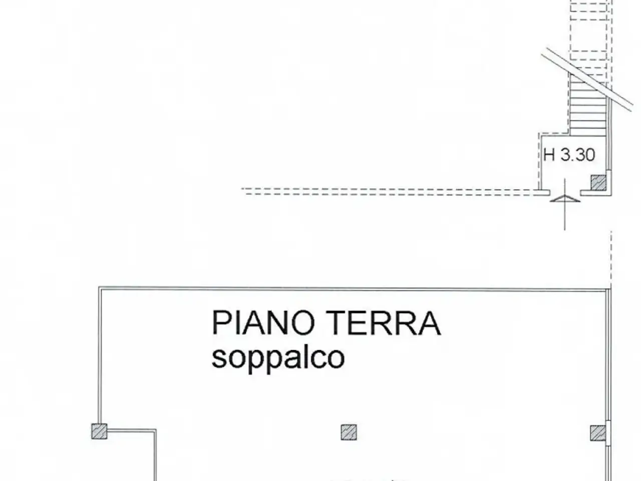 Magazzino in Via dei Castani 28, Martinsicuro, {3} - Planimetria 1