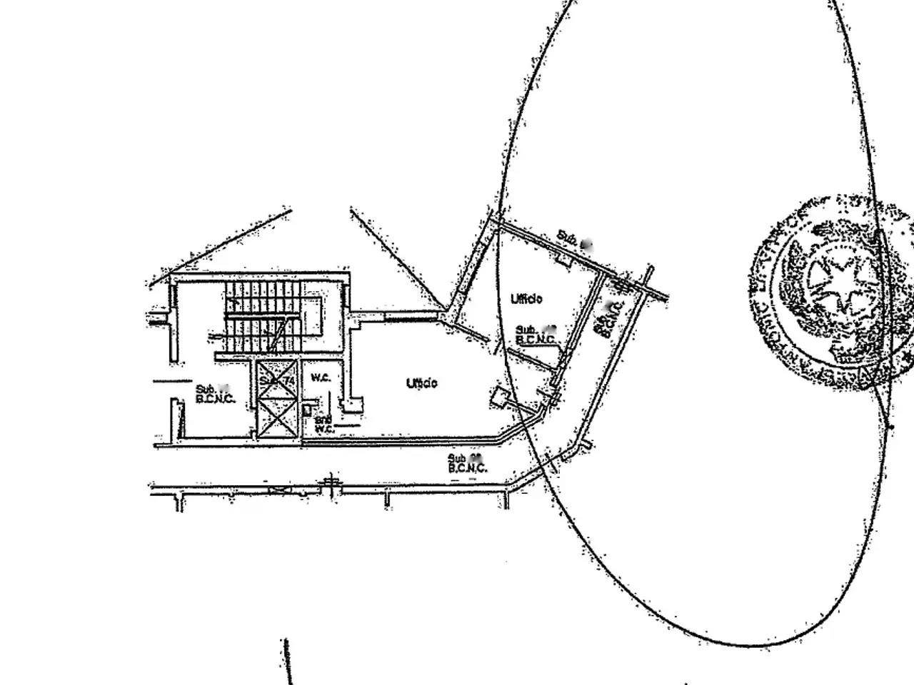 Ufficio in Viale Otranto, Lecce, {3} - Planimetria 1