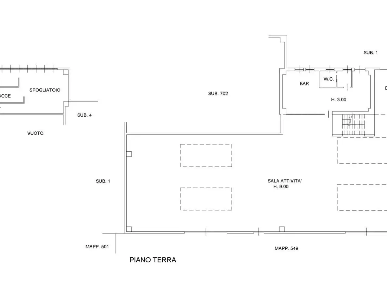 Capannone in Via Enrico Fermi 30, Gessate, {3} - Planimetria 1