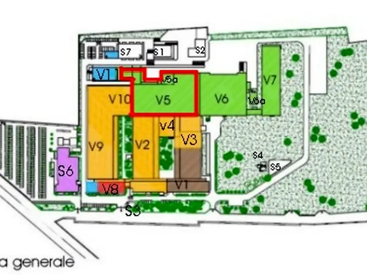 Laboratorio in Via Campania, Monza, {3} - Planimetria 1
