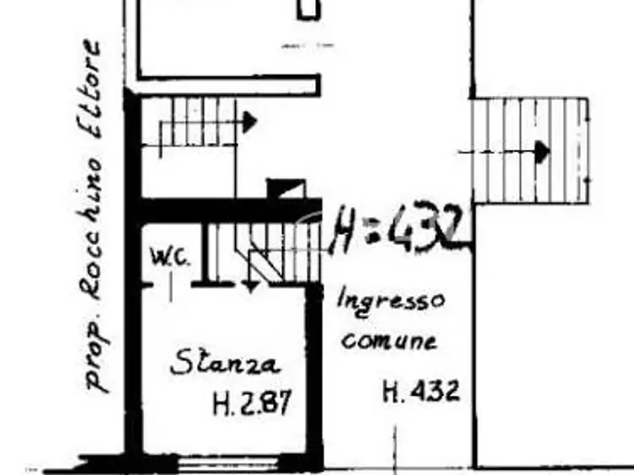 Monolocale in vendita, Via Ezzelino Il Balbo 3, Padova - Planimetria 1