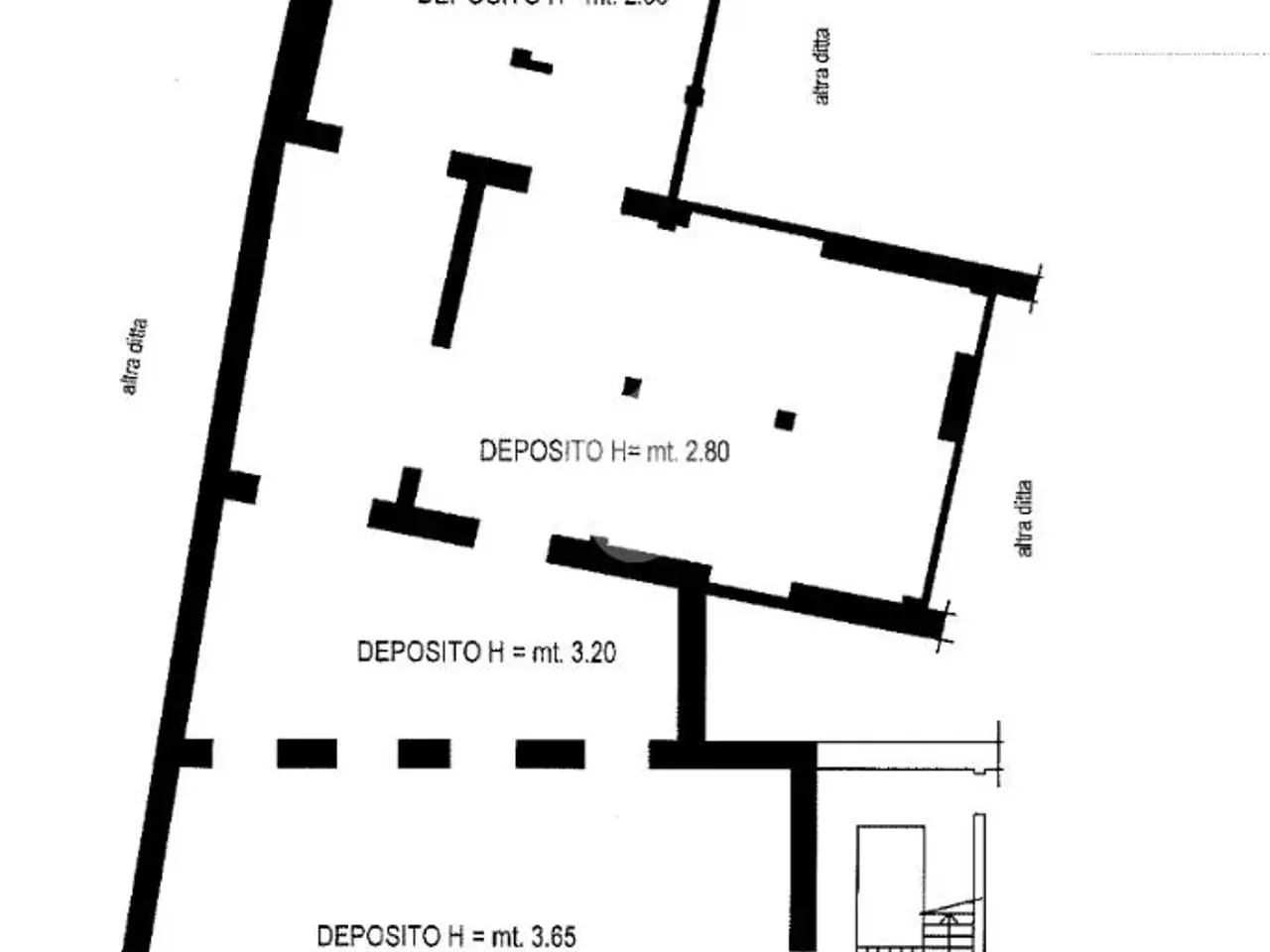 Magazzino in Corso Moncalieri, Torino, {3} - Planimetria 1