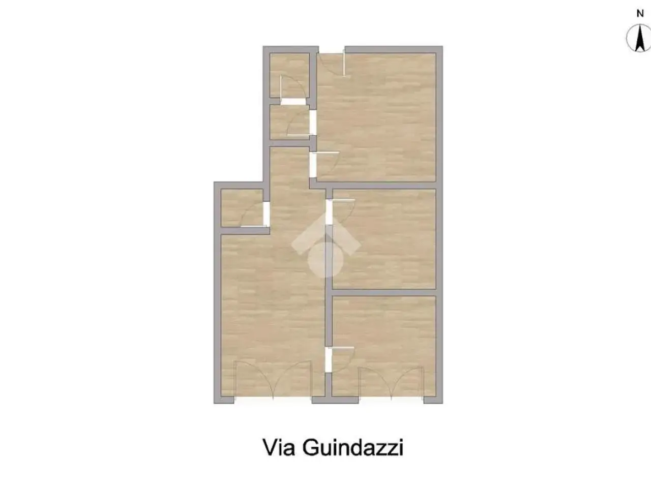 Magazzino in Via Guindazzi 86, Pollena Trocchia, {3} - Planimetria 1