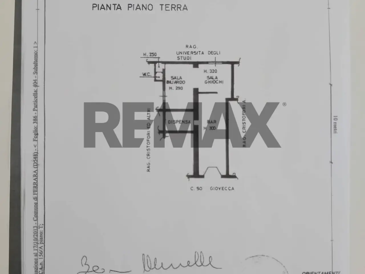 Bar in Corso della Giovecca 156/a, Ferrara, {3} - Planimetria 1