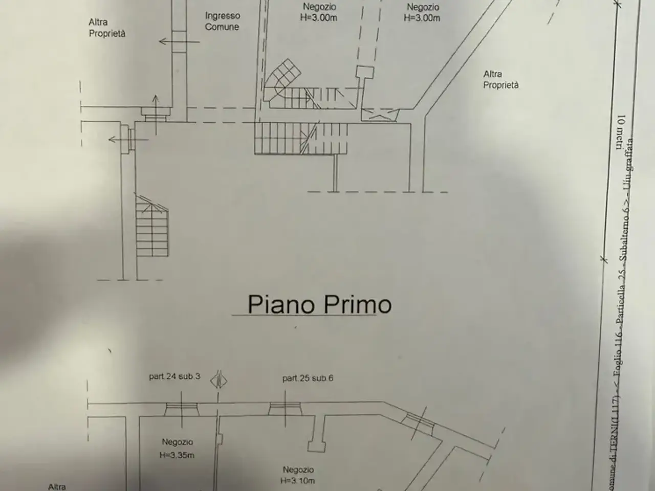 Negozio in Via del Leone , Terni, {3} - Planimetria 1