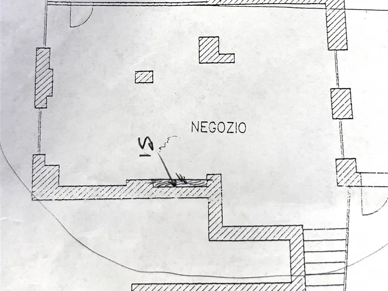 Negozio in , Ventimiglia, {3} - Planimetria 1
