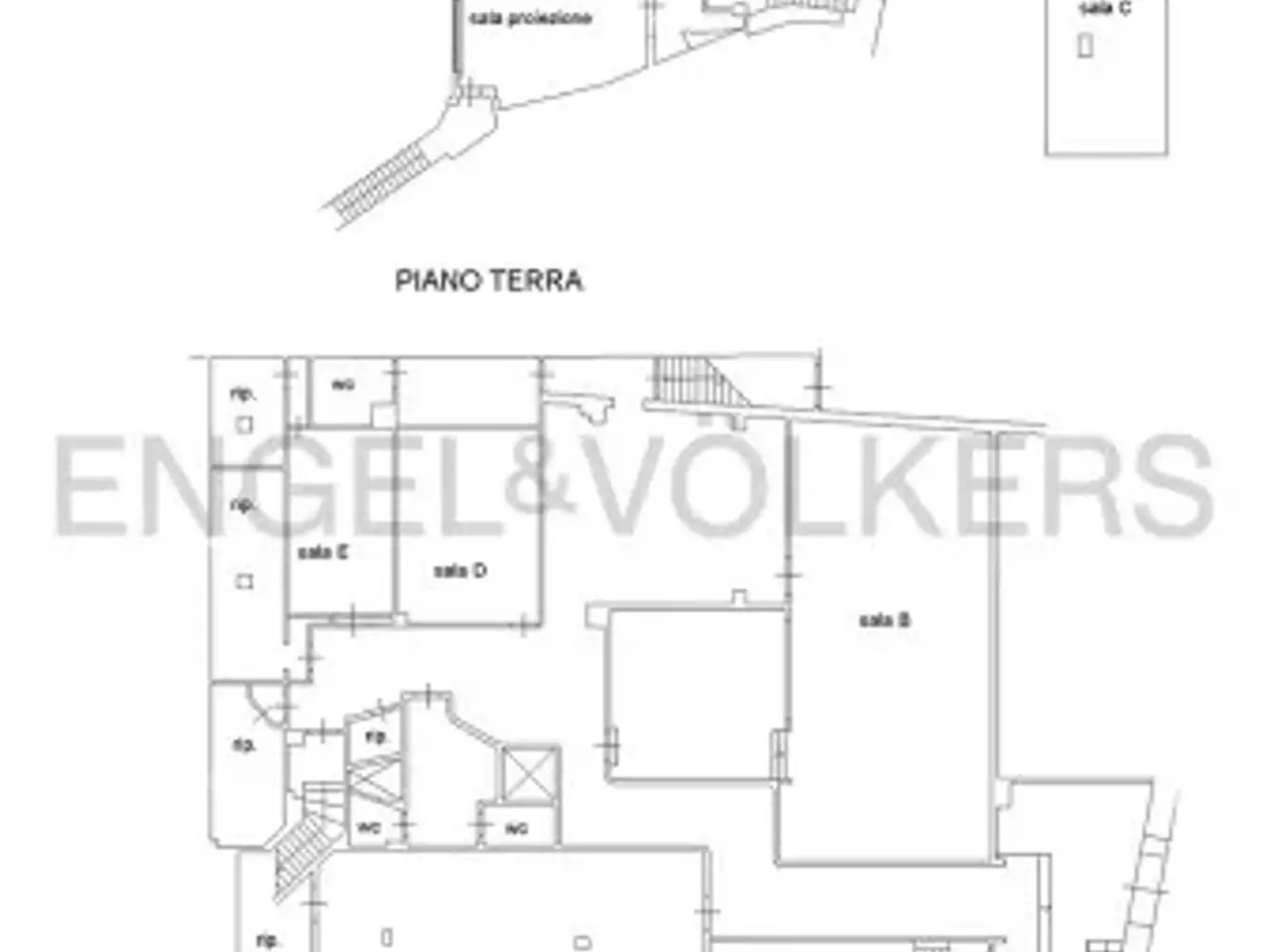 Negozio in Via Romeo Romei, Roma, {3} - Planimetria 1