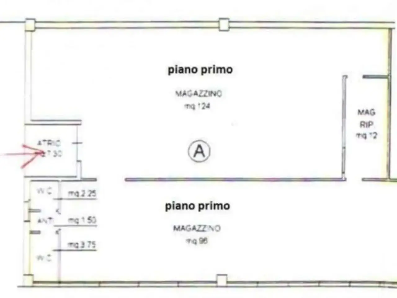 Magazzino in Via Don Giovanni Minzoni, Villorba, {3} - Planimetria 1