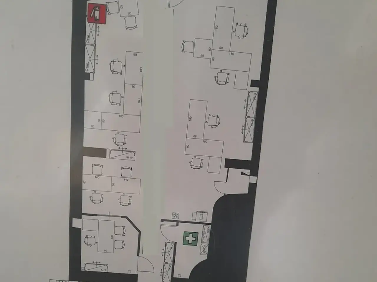 Capannone in , Poggibonsi, {3} - Planimetria 1