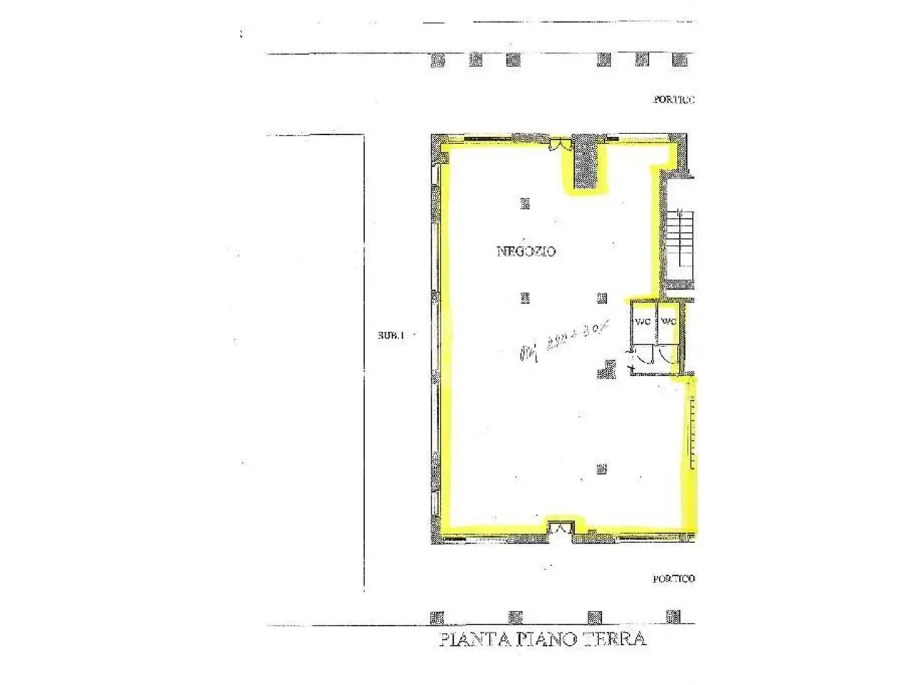Ufficio in Via Cavalieri di Vittorio Veneto, Stezzano, {3} - Planimetria 1
