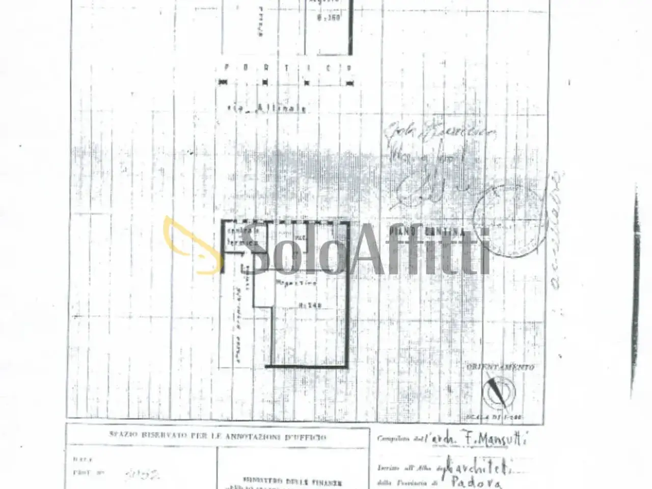 Negozio in Via Altinate, Padova, {3} - Planimetria 1