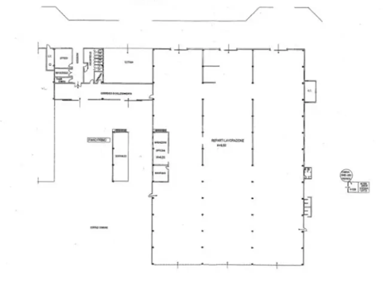 Capannone in Via dell'Artigianato 4, San Benedetto Po, {3} - Planimetria 1
