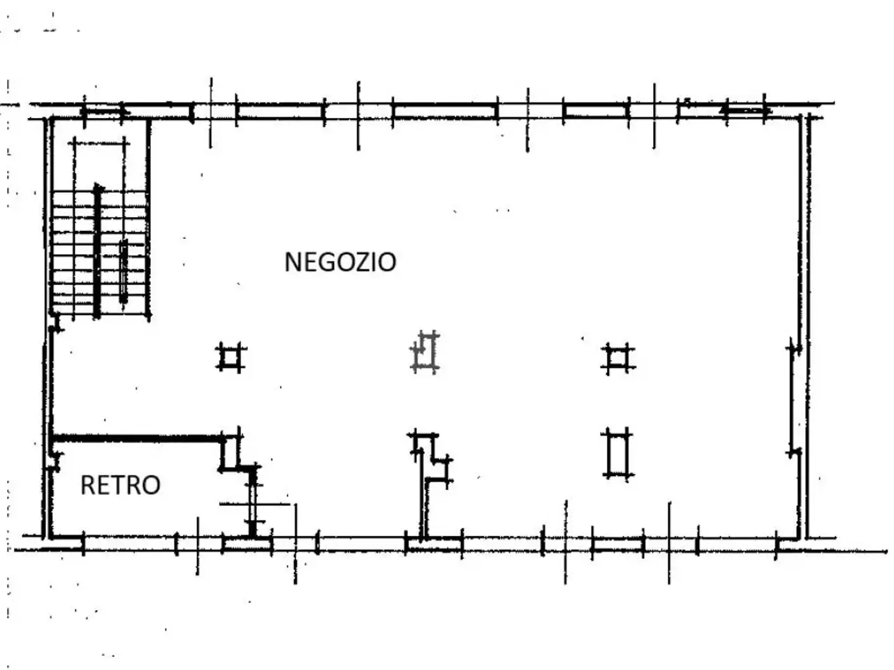 Negozio in Locale Commerciale Via Cuneo 17, Barge, {3} - Planimetria 1