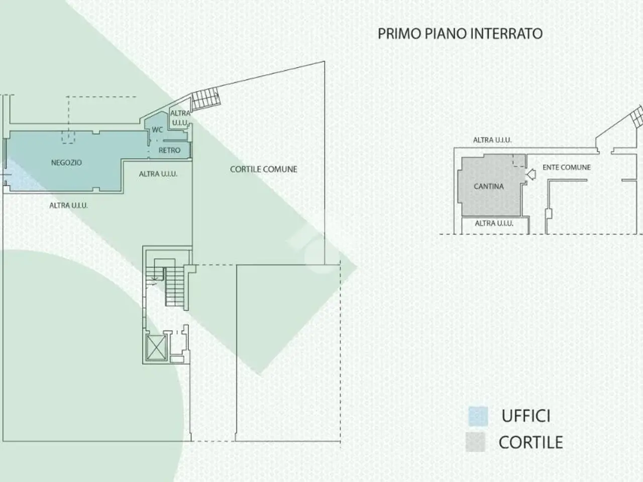 Negozio in Via Castelli Fiorenza 1, Rho, {3} - Planimetria 1