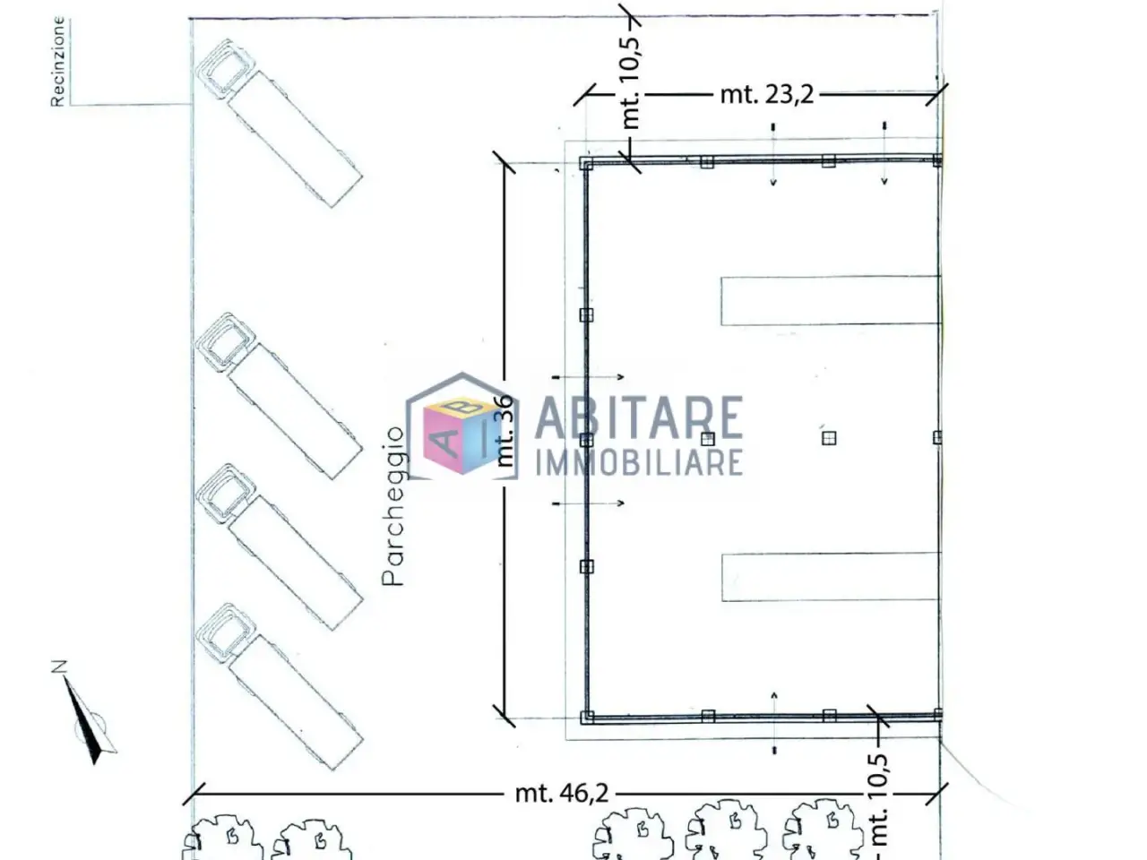 Capannone in , Campiglia Marittima, {3} - Planimetria 1