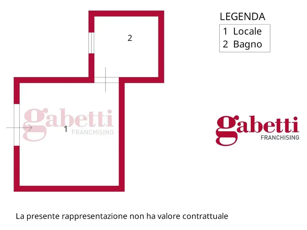 Negozio in Via Irno, Salerno, {3} - Planimetria 1
