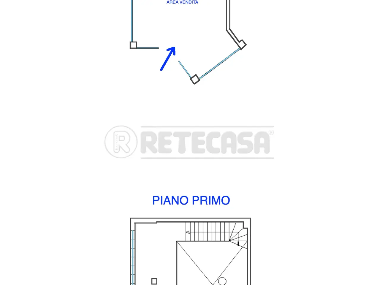 Palazzina commerciale in Viale XX Settembre 10, Cervignano Del Friuli, {3} - Planimetria 1