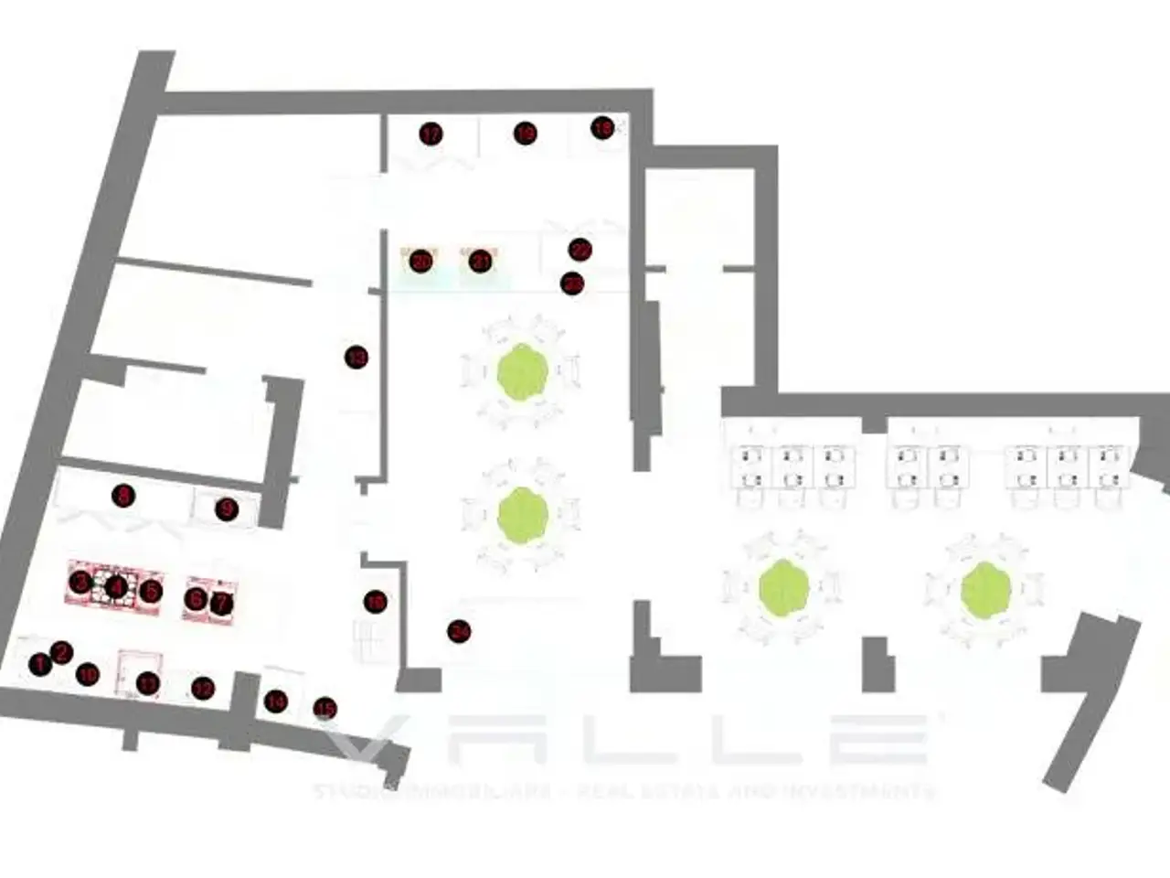 Esercizio commerciale in Via Previtali, Bergamo, {3} - Planimetria 1