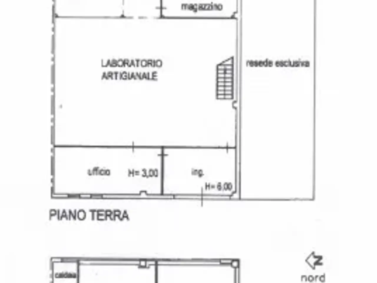 Capannone in Via Enrico Mattei, Lucca, {3} - Planimetria 1