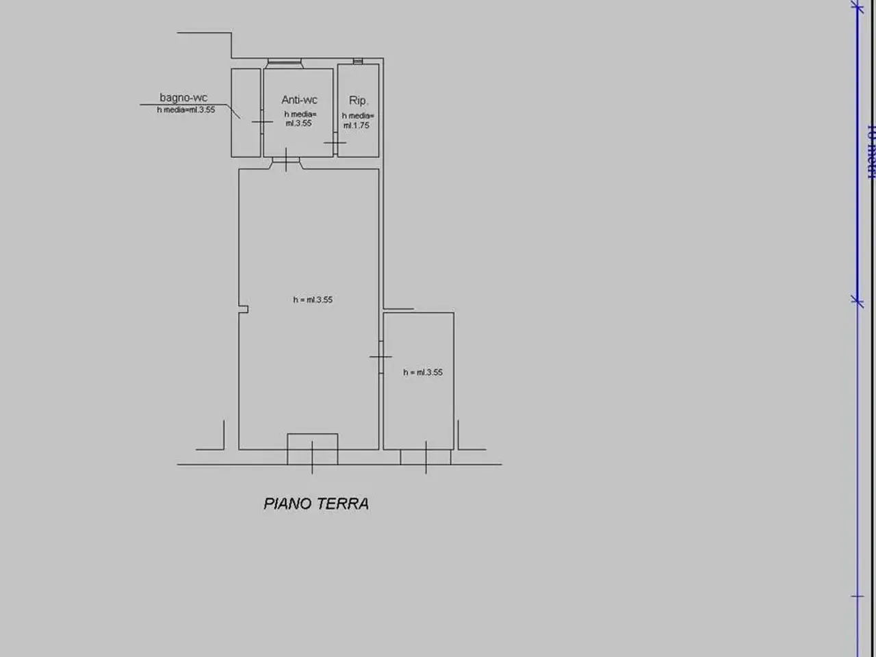 Negozio in , Cecina, {3} - Planimetria 1