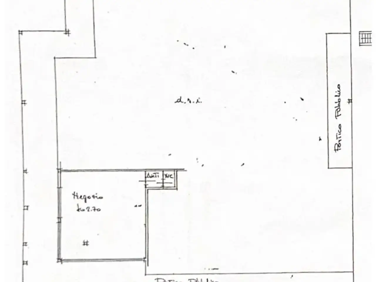 Negozio in Via Vittorio Bachelet 19, Roncadelle, {3} - Planimetria 1