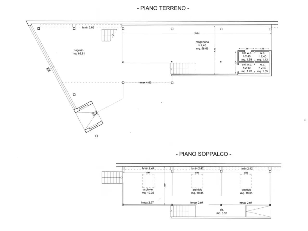 Ufficio in Via Siena, Firenze, {3} - Planimetria 1