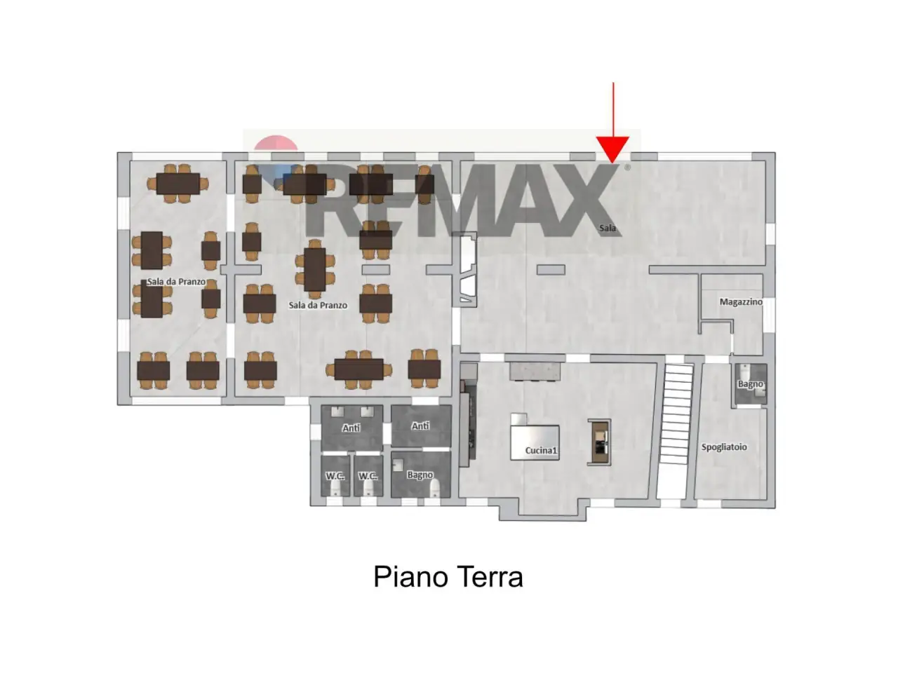 Negozio in Via Bonaventura da Peraga 25, Vigonza, {3} - Planimetria 1